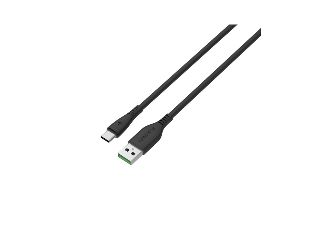 Buy Platinum FLEX Type-C 3.0A Cable 1M - Black in Qatar Buy Platinum FLEX Type-C 3.0A Cable 1M - Black in Qatar